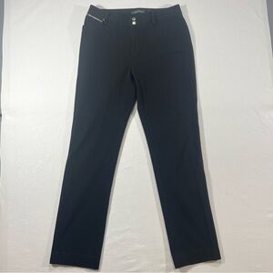 Lauren Ralph Lauren Black Career Dress Pants Womens Size 4 Stretch Mid Rise